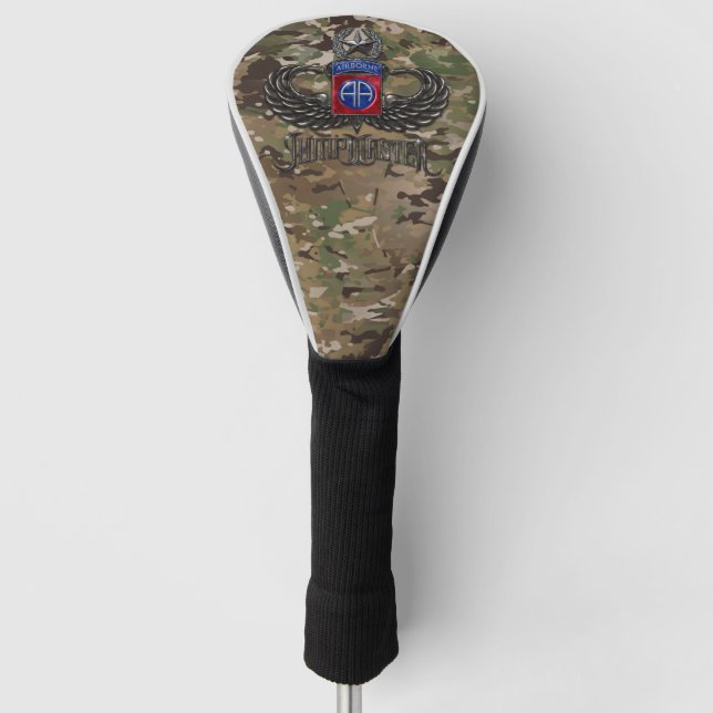 Couvre-club De Golf 82e Camo Jumpmaster aéroporté (Devant)