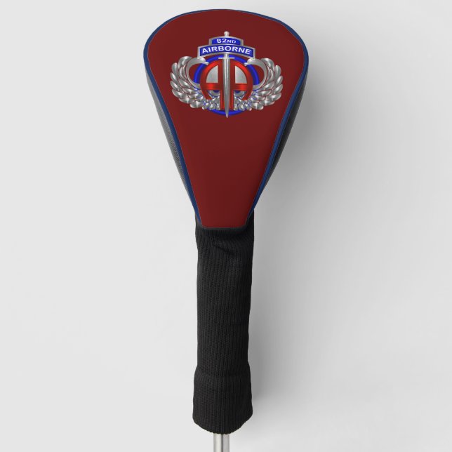 Couvre-club De Golf 82e division aéroportée Dagger Design (Devant)