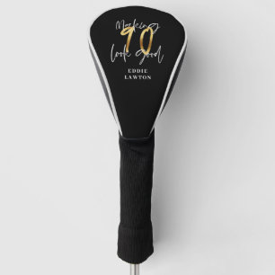 Couvre-club De Golf 90 ans en or
