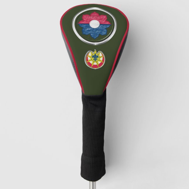 Couvre-club De Golf 9e division d'infanterie (Devant)