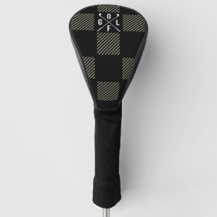 Couvre-club De Golf à damiers