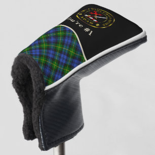 Couvre-club De Golf Adam Clan Crest Golf Putter personnalisé