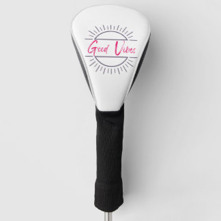 Couvre-club De Golf Affaire de téléphone Good Vibes