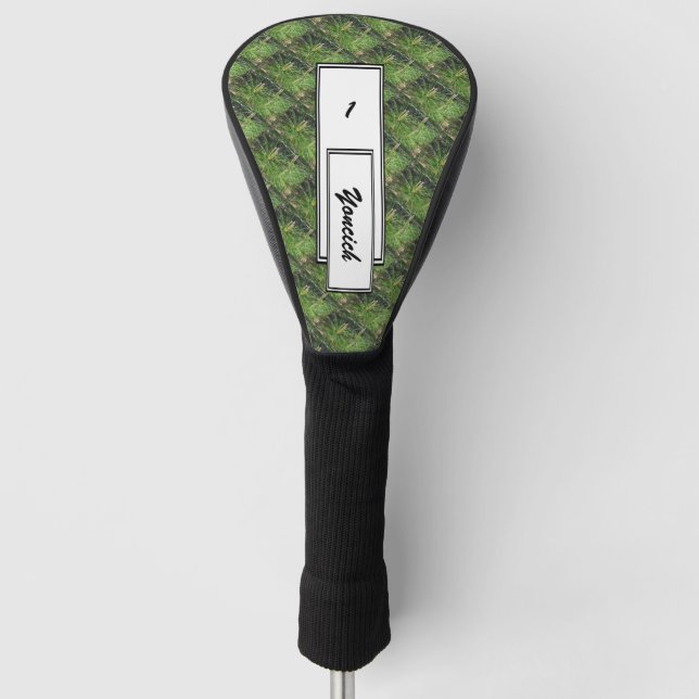 Couvre-club De Golf Aiguilles de pin par Kenneth Yoncich (Devant)