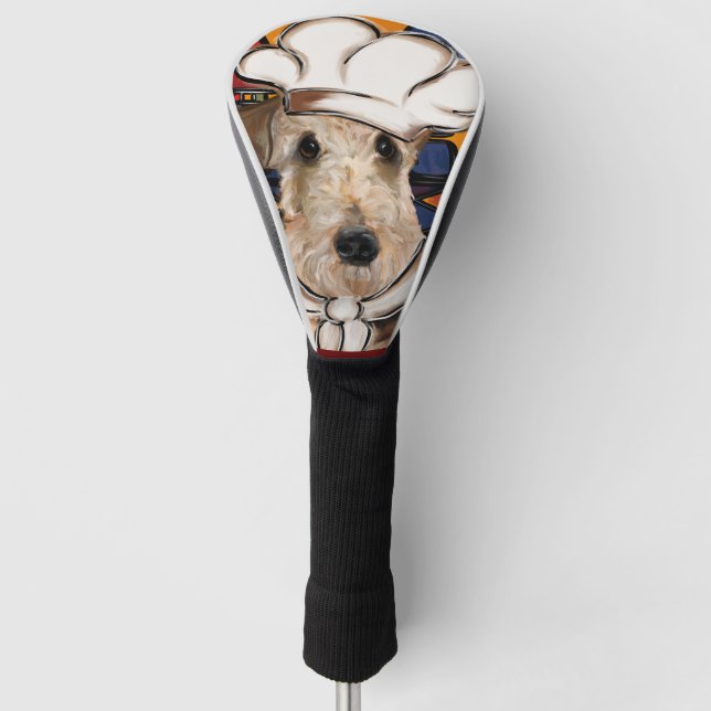 Couvre-club De Golf Airedale Terrier (Devant)