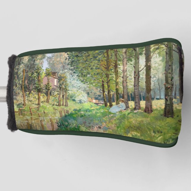 Couvre-club De Golf Alfred Sisley - Reposez le long du ruisseau (Devant)