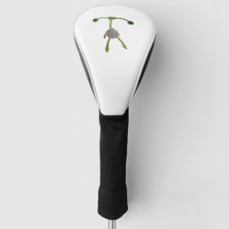 Couvre-club De Golf Alien avec lanternes oculaires