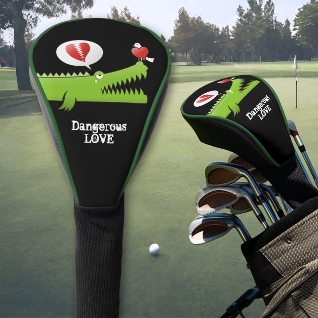 Couvre-club De Golf Alligator en amour (Créateur téléchargé)