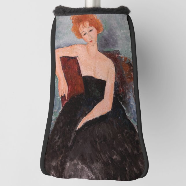 Couvre-club De Golf Amedeo Modigliani - Robe de soirée pour filles rou (Tourné à 90°)