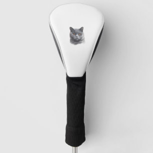 Couvre-club De Golf Amoureux des chats britannique Shorthair