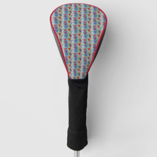 Couvre-club De Golf Anges de Noël avec trompettes