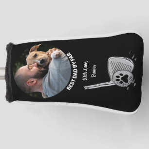 Couvre-club De Golf Animal Photo Personnalisée Meilleur Papa Par Par P