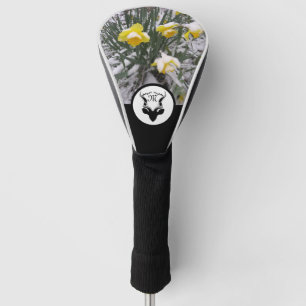 Couvre-club De Golf Antelope Silhouette Monogramme w Photo Customisée