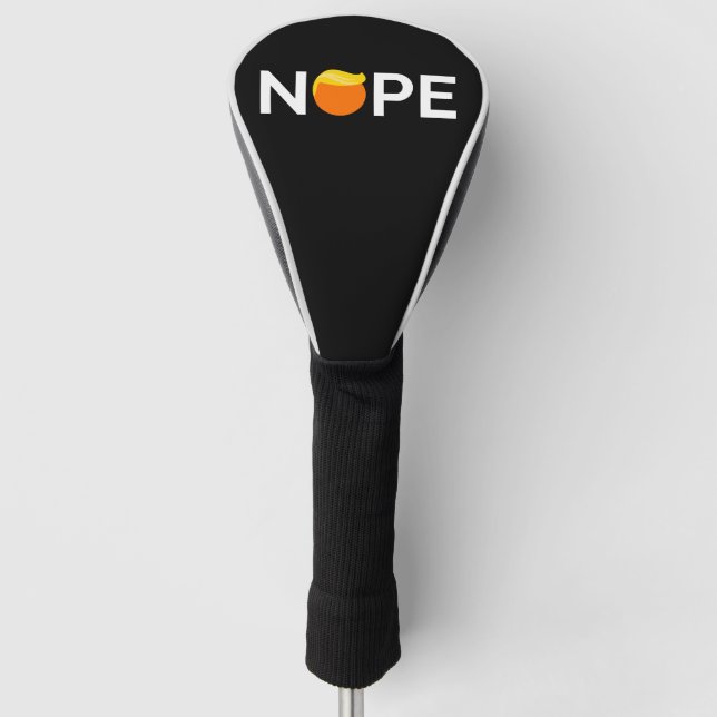 Couvre-club De Golf Anti-Trump - Nope Edition (Devant)