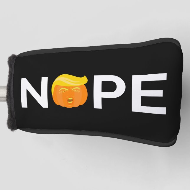 Couvre-club De Golf Anti-Trump - Nope Halloween Edition I (Devant)