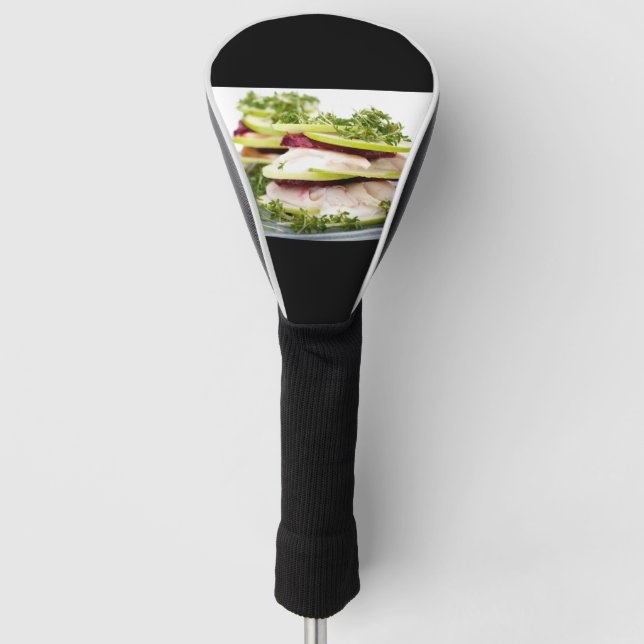 Couvre-club De Golf Apple and trout appetizer (Devant)