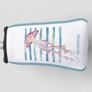 Couvre-club De Golf Aquarelle JELLYFISH,