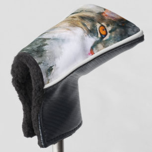 Couvre-club De Golf aquarelle maine coon