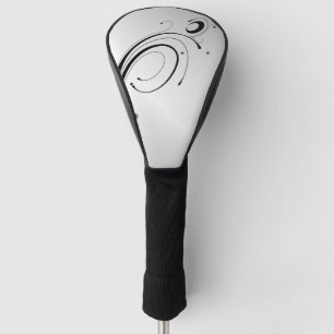 Couvre-club De Golf Argent estampillé