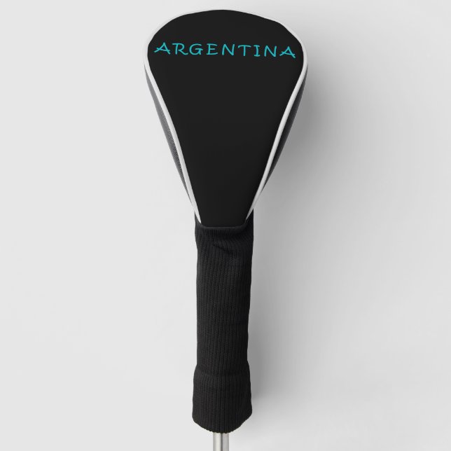 Couvre-club De Golf Argentine, j'aime Argentine (Devant)