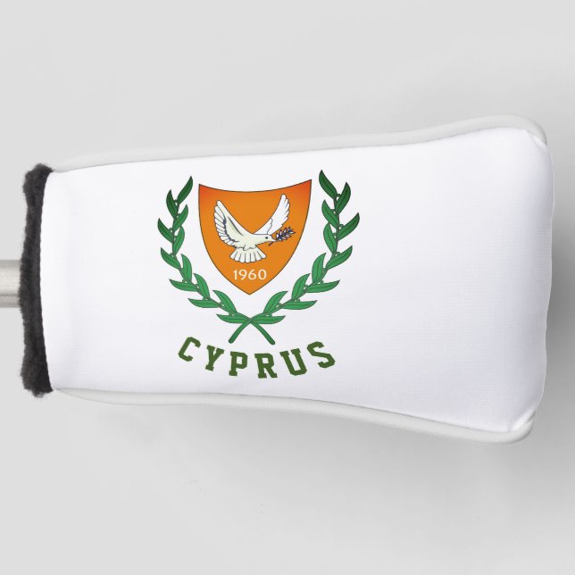 Couvre-club De Golf Armoiries de CHYPRE (Devant)