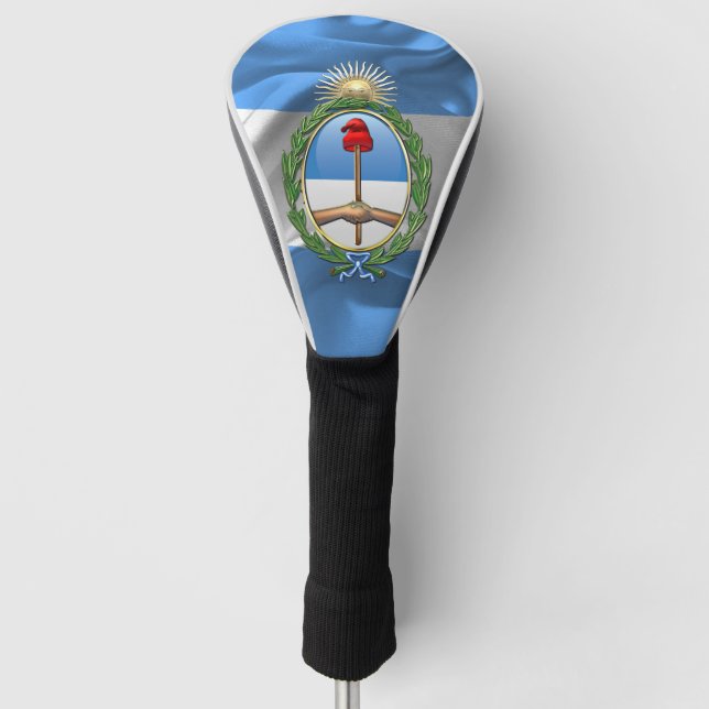 Couvre-club De Golf Armoiries de l'Argentine (Devant)
