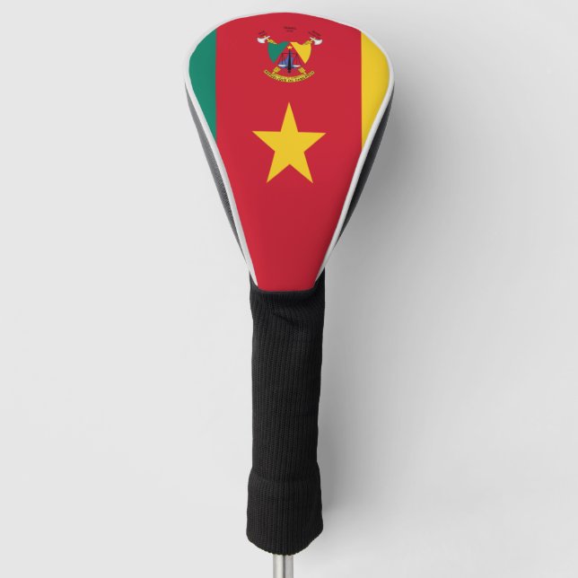 Couvre-club De Golf Armoiries du Cameroun (Devant)