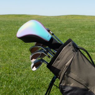 Couvre-club De Golf Arrière - plan holographique aux couleurs claires