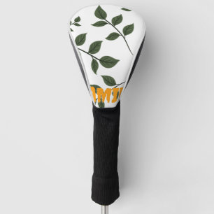 Couvre-club De Golf Art feuille Zazzle_Growshop.