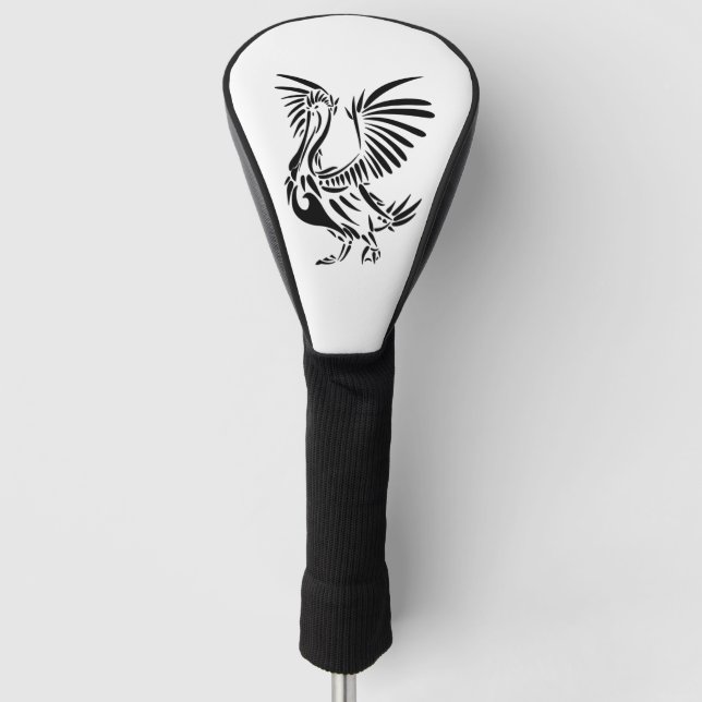 Couvre-club De Golf Art tribal des Pélicans (Devant)