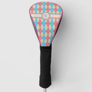 Couvre-club De Golf Au Jacquard de plage Couvercle de conducteur