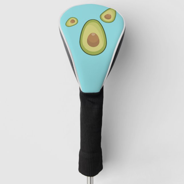 Couvre-club De Golf Avocado is My Spirit Fruit (Devant)
