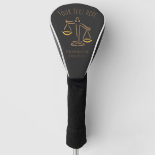 Couvre-club De Golf Avocat   Procureur   Juge   Cabinet d'avocats / Bu
