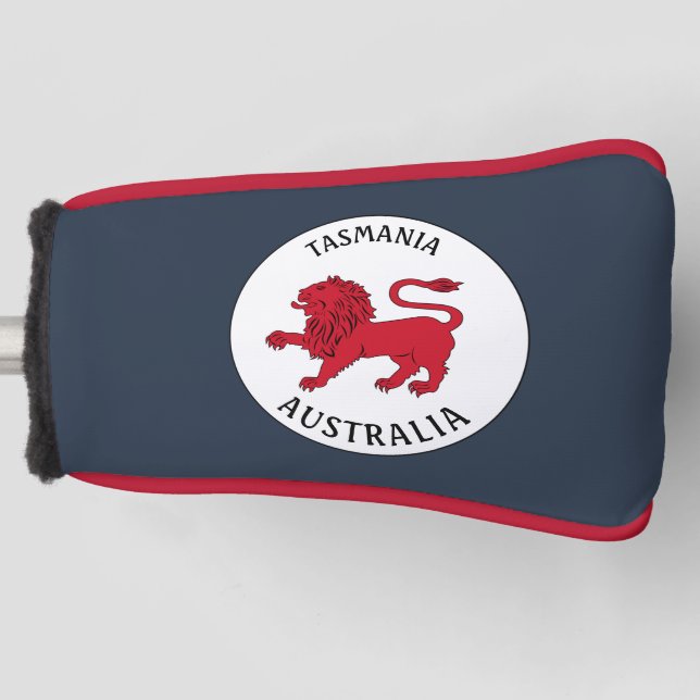 Couvre-club De Golf Badge de Tasmanie (Australie) (Devant)