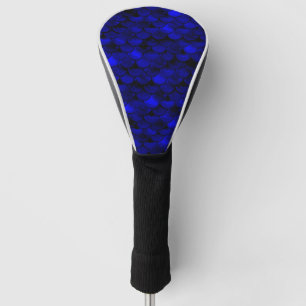 Couvre-club De Golf Balances de sirène bleu foncé tombant