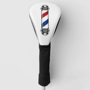 Couvre-club De Golf Barber Poteau Golf Head Cover