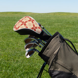 Couvre-club De Golf Batik Kawung, Motif indonésien, javanais, ethnique