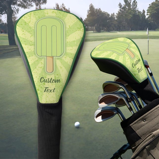 Couvre-club De Golf Bâton de crème glacée de chaux (Créateur téléchargé)