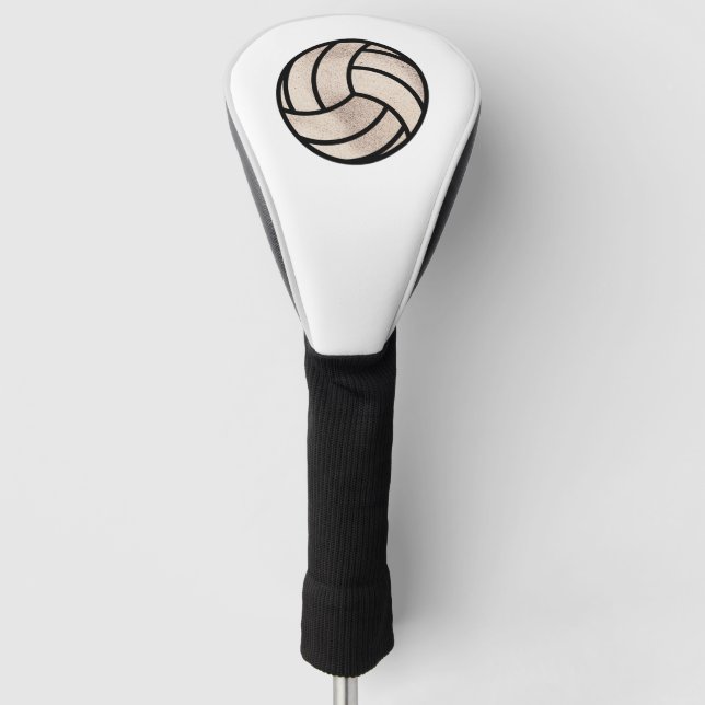 Couvre-club De Golf Beach Volley Ball (Devant)