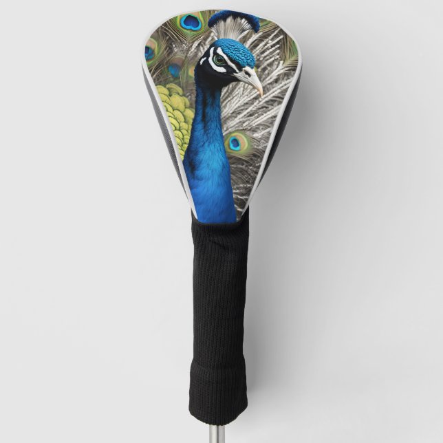 Couvre-club De Golf Beau Peacock (Devant)