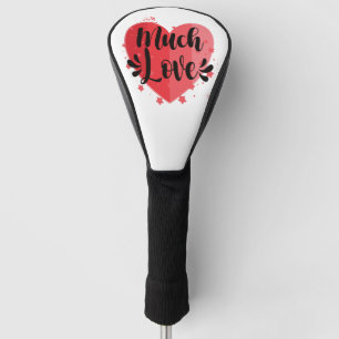 Couvre-club De Golf Beaucoup d'amour, grand coeur