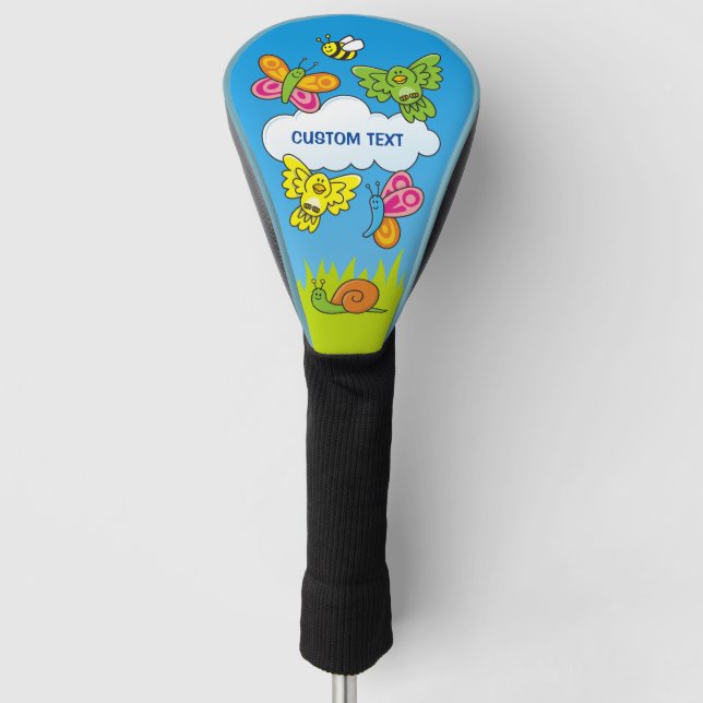 Couvre-club De Golf Bébé Animaux (Devant)
