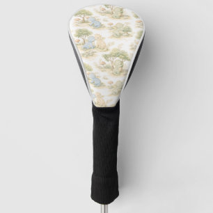 Couvre-club De Golf Bébé dragon mignon Motif pastel de forêt (2)