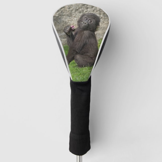 Couvre-club De Golf Bébé mignon Gorilla (Devant)