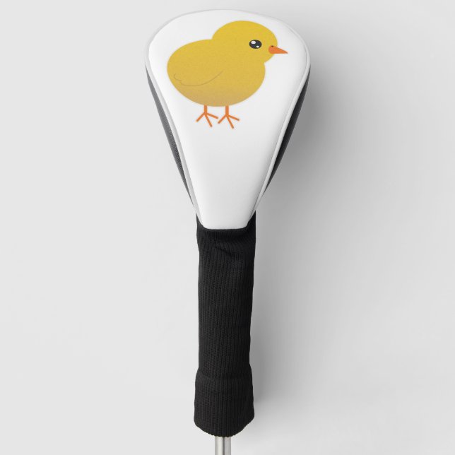 Couvre-club De Golf Bébé poulet (Devant)
