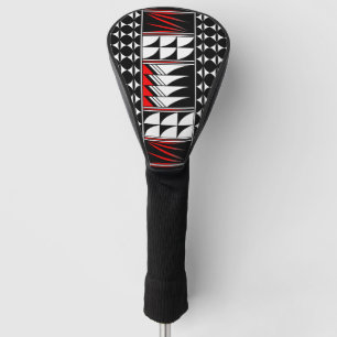 Couvre-club De Golf Bénédiction de plumes dans Red Golf Head Cover