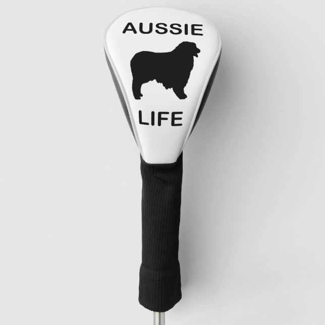Couvre-club De Golf berger australien vie aussie (Devant)