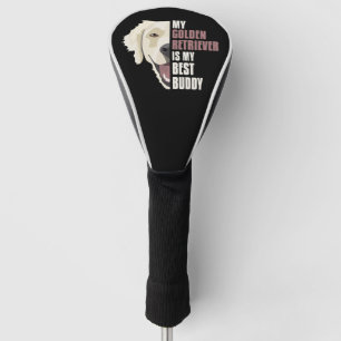 Couvre-club De Golf Best Buddy, Golden Retriever