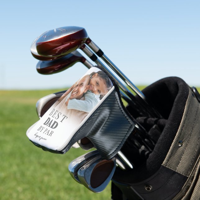 Couvre-club De Golf Best Dad Photo Father (In Situ)