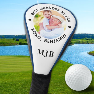 Couvre-club De Golf BEST GRANDPA PAR PAR Photo personnalisée Monogramm